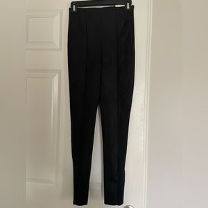Zara suede high rise leggings